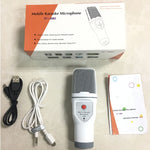 Micro condenser thu âm karaoke điện thoại di động SF-690, micro tụ điện chuyên nghiệp cho hát karaoke trực tiếp