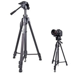Chân Máy Hợp Kim Nhôm WeiFeng WT-3560 3 Khúc Gấp Dùng Cho Phát Trực Tiếp, WT-3560
