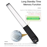 Đèn LED Cầm Tay LUXCeO Q508A 8 Màu Đèn LED Chiếu Sáng Video Chống Nước Đèn LED Bù Sáng Có Điều Khiển Từ Xa, Q508A
