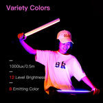 Đèn LED Cầm Tay LUXCeO Q508A 8 Màu Đèn LED Chiếu Sáng Video Chống Nước Đèn LED Bù Sáng Có Điều Khiển Từ Xa, Q508A