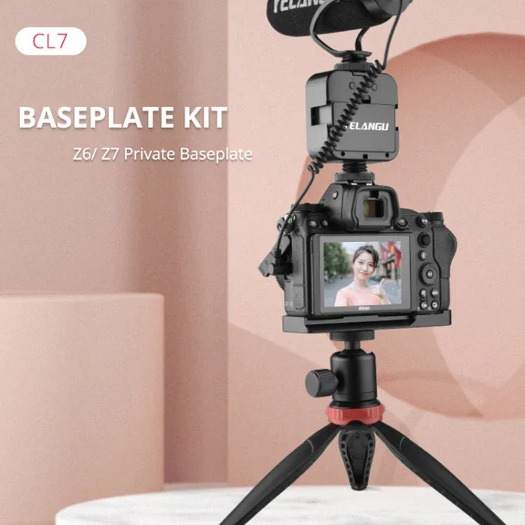 Bảng Mở Rộng Máy Ảnh YELANGU CL7 Đế L Plate Cho Nikon Z6 / Z7, CL7 Cho Nikon Z6