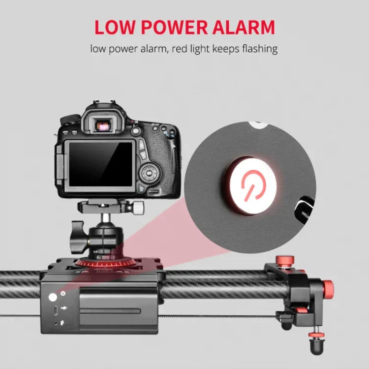 Thanh Trượt Điện YELANGU L80TC 80cm Với Điều Khiển Từ Xa 2.4GHz Cho Máy Ảnh SLR / Máy Quay Phim, L80TC 80cm