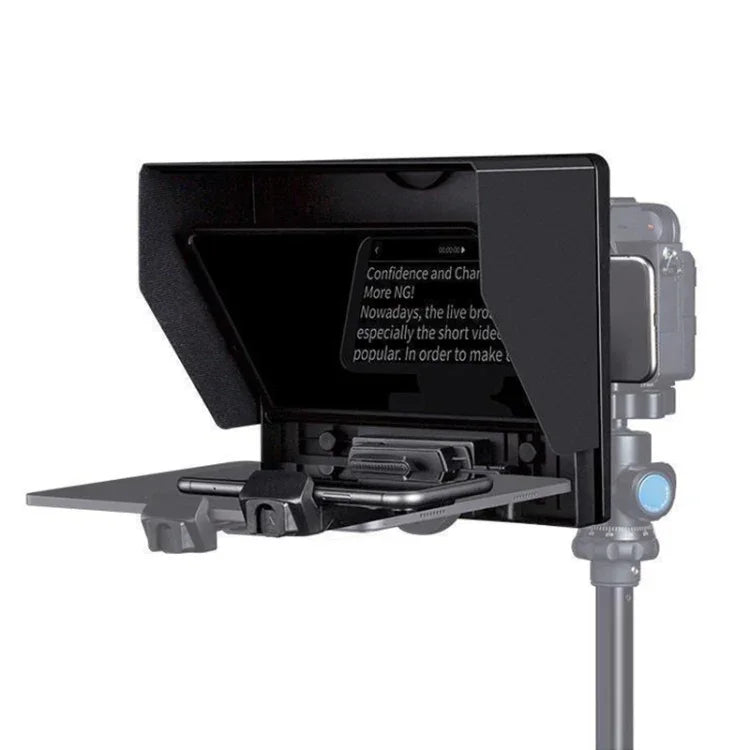 Máy Trợ Giảng Gập Gọn 10 inch FEELWORLD TP10 Có Điều Khiển Từ Xa Vòng Chuyển Đổi Ống Kính Cho Điện Thoại / Máy Tính Bảng Dưới 10 inch, TP10