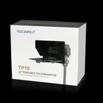 Máy Trợ Giảng Gập Gọn 10 inch FEELWORLD TP10 Có Điều Khiển Từ Xa Vòng Chuyển Đổi Ống Kính Cho Điện Thoại / Máy Tính Bảng Dưới 10 inch, TP10