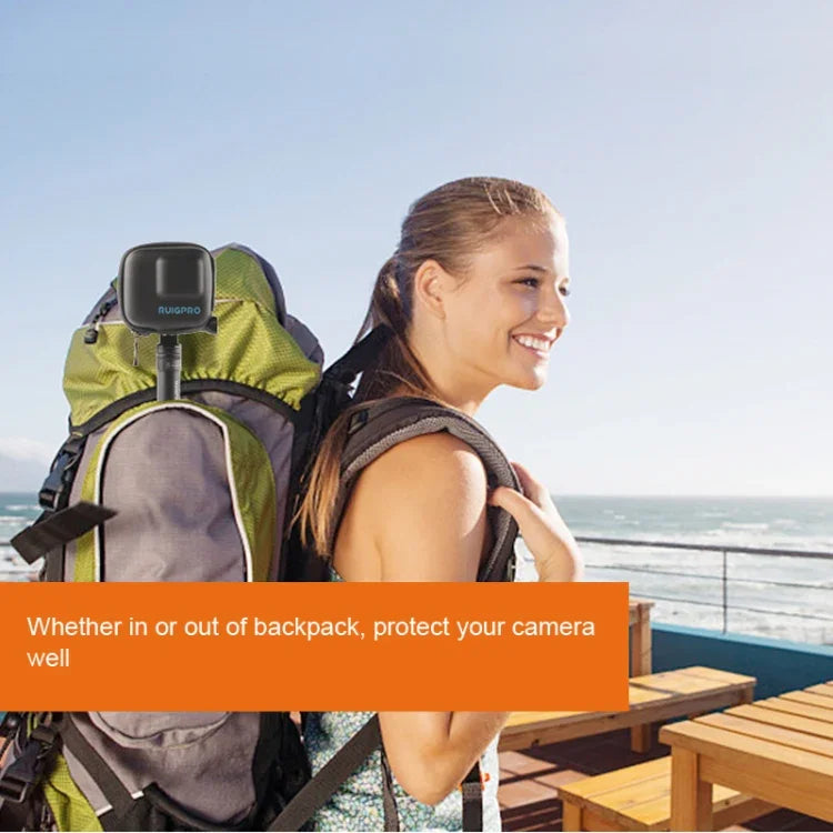 Hộp Bảo Vệ Lưu Trữ EVA Siêu Nhỏ RUIGPRO cho GoPro Hero11 Black / HERO10 Black / HERO9 Black / HERO8 Black /7 /6 /5, Dành cho GoPro HERO7 /6 /5