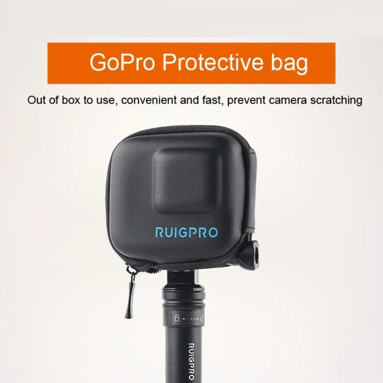 Hộp Bảo Vệ Lưu Trữ EVA Siêu Nhỏ RUIGPRO cho GoPro Hero11 Black / HERO10 Black / HERO9 Black / HERO8 Black /7 /6 /5, Dành cho GoPro HERO7 /6 /5