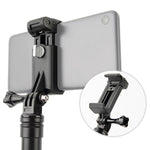 Gậy tự sướng monopod kẹp điện thoại cho iPhone, Samsung, HTC, Sony, LG và các điện thoại thông minh khác, phạm vi kẹp: 6-9cm, kẹp điện thoại