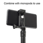 Gậy tự sướng monopod kẹp điện thoại cho iPhone, Samsung, HTC, Sony, LG và các điện thoại thông minh khác, phạm vi kẹp: 6-9cm, kẹp điện thoại