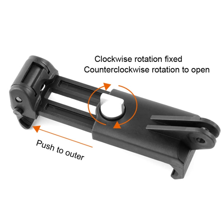 Gậy tự sướng monopod kẹp điện thoại cho iPhone, Samsung, HTC, Sony, LG và các điện thoại thông minh khác, phạm vi kẹp: 6-9cm, kẹp điện thoại
