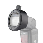 Godox Bộ Chuyển Đổi Hình Tròn S-R1 Cho Đèn Flash Godox TT685 / V860II / V350 / TT600, S-R1