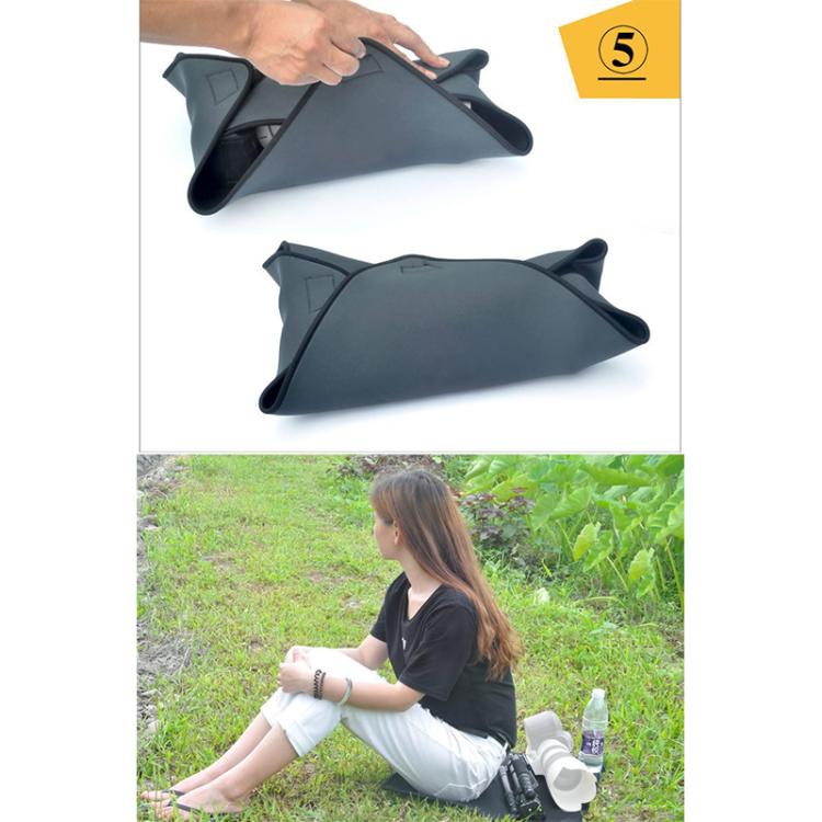 Túi Neoprene Chống Sốc Magic Wrap Blanket cho Ống Kính Máy Ảnh Canon / Nikon / Sony, Kích thước: 55 x 55cm, 55 x 55cm