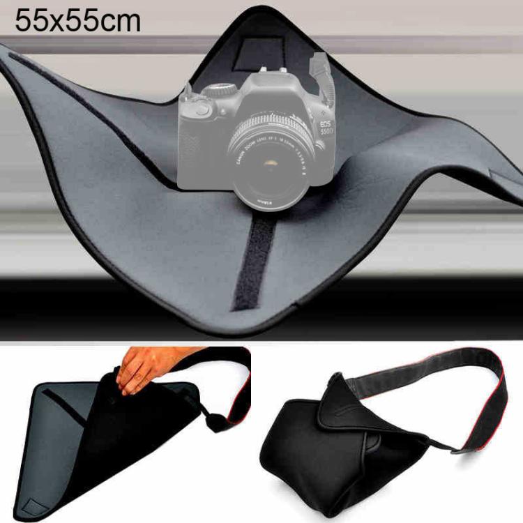 Túi Neoprene Chống Sốc Magic Wrap Blanket cho Ống Kính Máy Ảnh Canon / Nikon / Sony, Kích thước: 55 x 55cm, 55 x 55cm