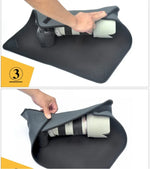 Túi Neoprene chống sốc Chăn bọc ma thuật cho ống kính máy ảnh Canon / Nikon / Sony, Kích thước: 35 x 35cm