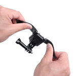 Giá Gắn Mũ Bảo Hiểm với Khóa J-Hook cho GoPro, Insta360, DJI và Các Camera Hành Động Khác, Giá Gắn Mũ Bảo Hiểm