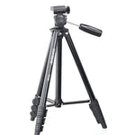 Chân máy gấp 4 đoạn YUNTENG VCT-680RM hợp kim nhôm với đầu chân máy ba chiều cho DSLR & máy ảnh kỹ thuật số, Chiều cao điều chỉnh: 46-138cm