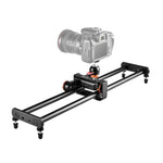 Thanh trượt ghép nối 60cm YELANGU L4X-60ET + Khóa ray xe đẩy với đầu bi cho máy ảnh SLR / máy quay video, L4X-60ET 60cm