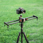 Thanh trượt ghép nối 60cm YELANGU L4X-60ET + Khóa ray xe đẩy với đầu bi cho máy ảnh SLR / máy quay video, L4X-60ET 60cm