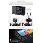 Màn Hình Trường DSLR Cảm Ứng FEELWORLD LUT5 5.5 inch Độ Sáng Siêu Cao 3000nit, LUT5