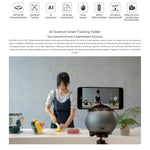 LAIZESKE LA8 Giá Đỡ Điện Thoại Tự Động Theo Dõi 360 Độ Robot Thông Minh Quay Phim, LA8