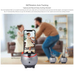 LAIZESKE LA8 Giá Đỡ Điện Thoại Tự Động Theo Dõi 360 Độ Robot Thông Minh Quay Phim, LA8