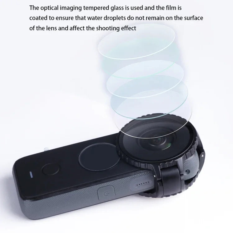 Kính bảo vệ ống kính cho Insta360 One X2, Dành cho Insta360 One X2