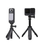Giá đỡ chân máy đa năng gập được, gậy selfie monopod cho GoPro, Insta360, DJI và các máy quay hành động khác, Chiều dài: 12-23cm, Chiều dài: 12-23cm (Đỏ), Chiều dài: 12-23cm (Xanh dương)