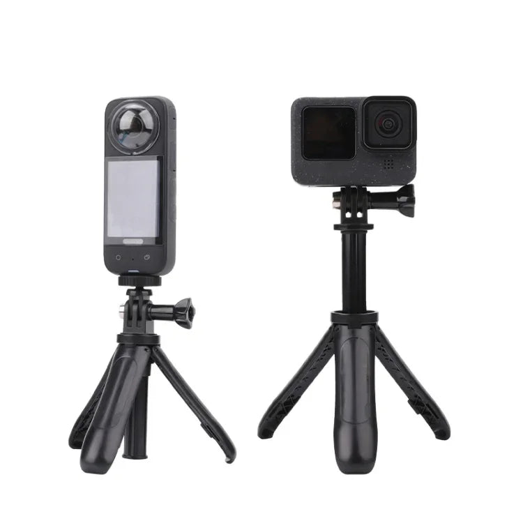 Giá đỡ chân máy đa năng gập được, gậy selfie monopod cho GoPro, Insta360, DJI và các máy quay hành động khác, Chiều dài: 12-23cm, Chiều dài: 12-23cm (Đỏ), Chiều dài: 12-23cm (Xanh dương)