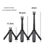Giá đỡ chân máy đa năng gập được, gậy selfie monopod cho GoPro, Insta360, DJI và các máy quay hành động khác, Chiều dài: 12-23cm, Chiều dài: 12-23cm (Đỏ), Chiều dài: 12-23cm (Xanh dương)