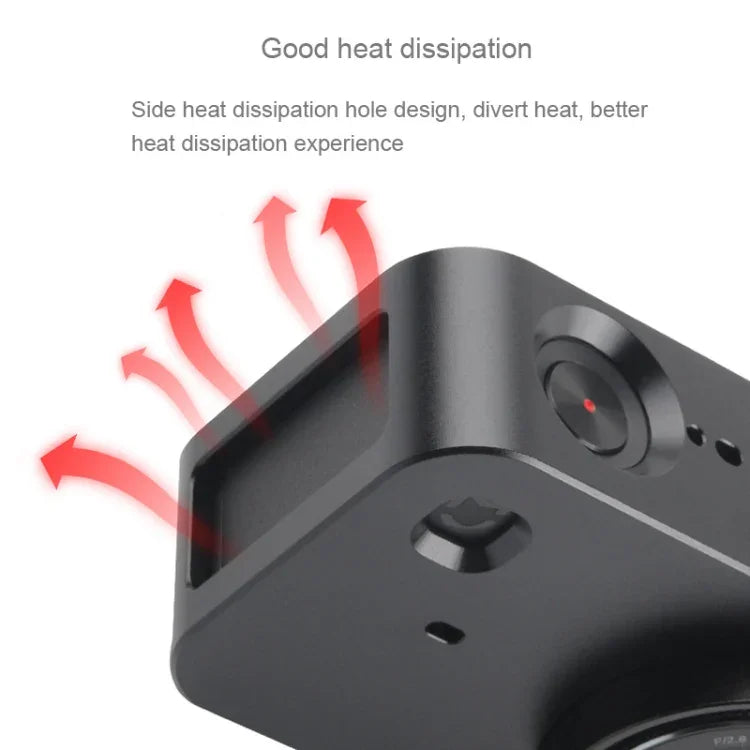 Khung bảo vệ vỏ nhôm hợp kim kèm ống kính lọc 37mm & nắp ống kính & ốc vít cho máy ảnh nhỏ Xiaomi Mijia