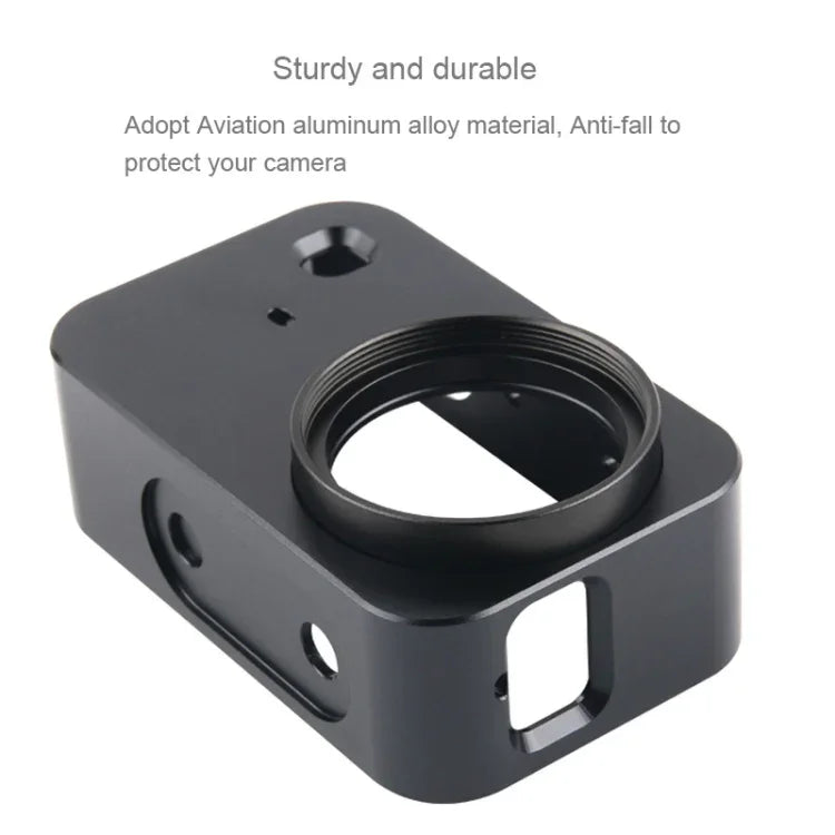 Khung bảo vệ vỏ nhôm hợp kim kèm ống kính lọc 37mm & nắp ống kính & ốc vít cho máy ảnh nhỏ Xiaomi Mijia