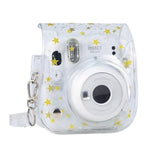 Túi Máy Ảnh Cứng PVC Pha Lê Stars Có Dây Đeo Vai Cho FUJIFILM Instax Mini 11, Trong Suốt