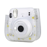 Túi Máy Ảnh Cứng PVC Pha Lê Stars Có Dây Đeo Vai Cho FUJIFILM Instax Mini 11, Trong Suốt