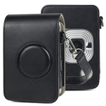Túi Ốp Da PU Retro Bao Toàn Thân Máy Ảnh Có Dây Đeo cho FUJIFILM instax mini Liplay, Dành cho FUJIFILM instax mini Liplay