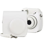 Túi Ốp Da PU Retro Bao Toàn Thân Máy Ảnh Có Dây Đeo cho FUJIFILM instax mini 7+, Dành cho FUJIFILM instax mini 7+