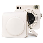 Túi Ốp Da PU Bao Toàn Thân Máy Ảnh Có Dây Đeo cho FUJIFILM instax Square SQ1