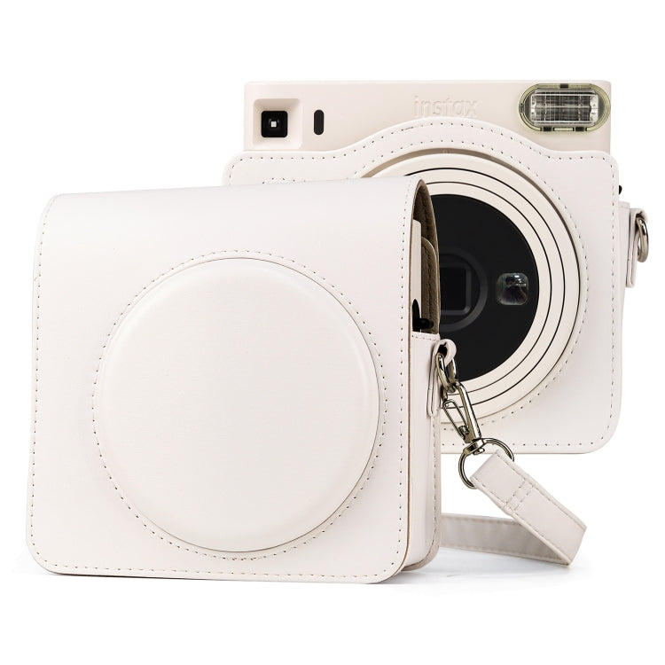 Túi Ốp Da PU Bao Toàn Thân Máy Ảnh Có Dây Đeo cho FUJIFILM instax Square SQ1