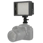 Đèn LED Chiếu Sáng Video Ánh Sáng Trắng HD-160 Gắn Trên Máy Ảnh Cho Canon, Nikon, Máy Ảnh DSLR với 3 Tấm Lọc, HD-160