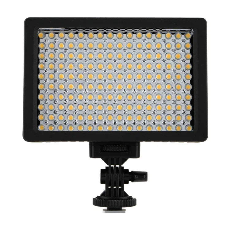Đèn LED Chiếu Sáng Video Ánh Sáng Trắng HD-160 Gắn Trên Máy Ảnh Cho Canon, Nikon, Máy Ảnh DSLR với 3 Tấm Lọc, HD-160