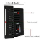 Đèn LED Chiếu Sáng Video Ánh Sáng Trắng HD-160 Gắn Trên Máy Ảnh Cho Canon, Nikon, Máy Ảnh DSLR với 3 Tấm Lọc, HD-160