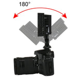 Đèn LED Chiếu Sáng Video Ánh Sáng Trắng HD-160 Gắn Trên Máy Ảnh Cho Canon, Nikon, Máy Ảnh DSLR với 3 Tấm Lọc, HD-160
