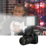 Đèn LED Chiếu Sáng Video Ánh Sáng Trắng HD-160 Gắn Trên Máy Ảnh Cho Canon, Nikon, Máy Ảnh DSLR với 3 Tấm Lọc, HD-160
