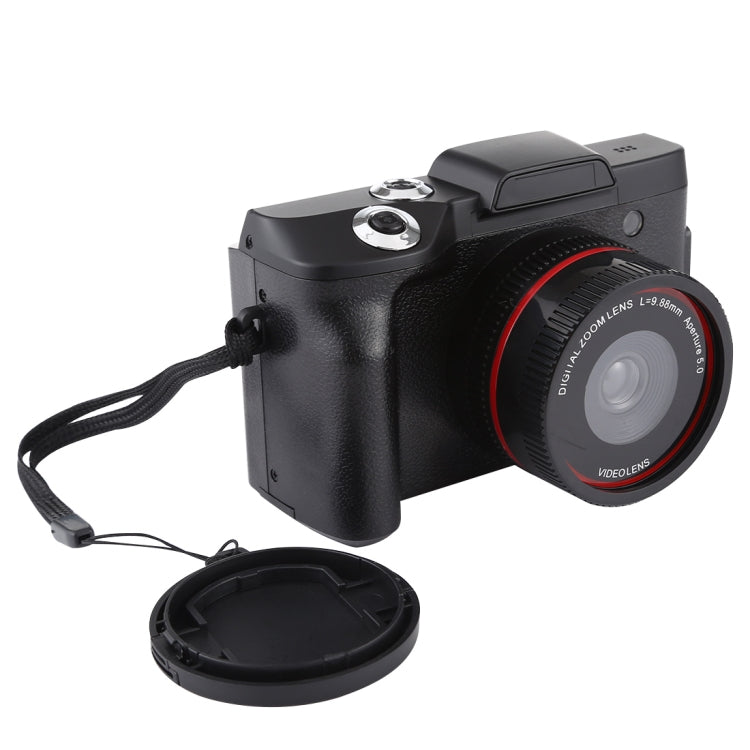 Máy Ảnh Kỹ Thuật Số 1.3 Mega Pixel Màn Hình Lật Ống Kính Thay Thế, Màn Hình LCD 2.4 inch, Quay Full HD 720P, Ống Kính Hồng Ngoại, EIS, Màu Đen, Màu Trắng