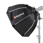 Hộp khuếch tán mềm hình bát giác TRIOPO KS2-55 55cm tốc độ tải nhanh cho đèn Speedlite, KS2-55