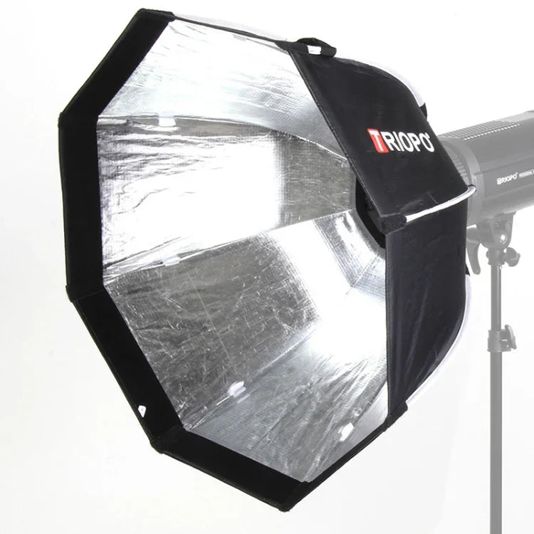 Hộp Khuếch Tán Softbox Parabolic Hình Bát Giác Speedlite 55cm TRIOPO K2-55 Gắn Bowens, K2-55