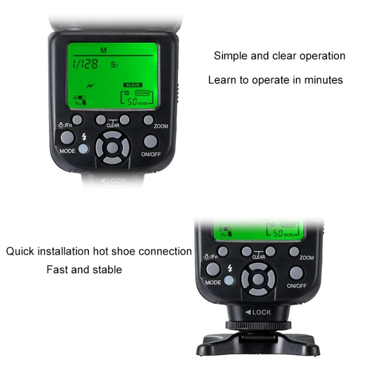 Đèn flash TRIOPO TR-982IIIC Speedlite cho Canon, TR-982IIIC cho Canon