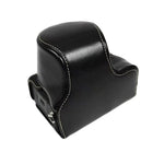 Túi da PU bảo vệ toàn thân máy ảnh cho Sony LCE-7C / Alpha 7C / A7C ống kính 28-60mm / 40.5mm, Dành cho Sony A7C