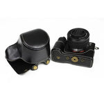 Túi da PU bảo vệ toàn thân máy ảnh cho Sony LCE-7C / Alpha 7C / A7C ống kính 28-60mm / 40.5mm, Dành cho Sony A7C