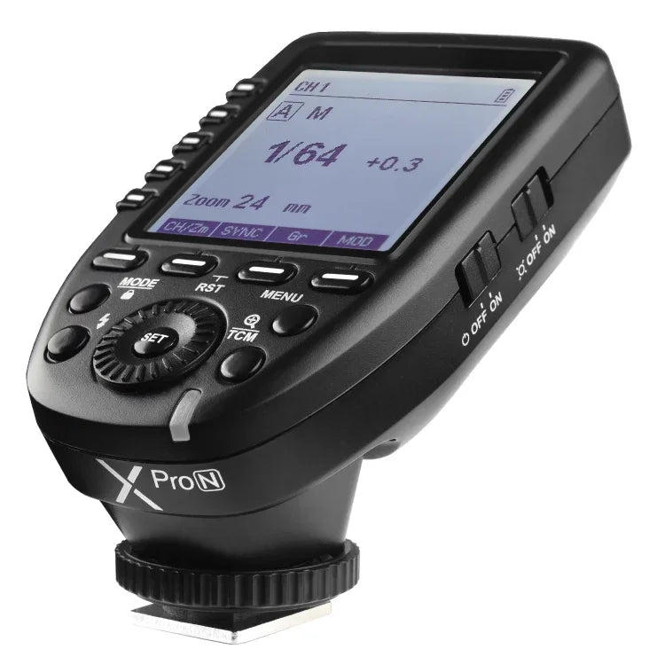 Bộ kích hoạt đèn flash không dây TTL Godox Xpro-N cho Nikon, Xpro-N cho Nikon