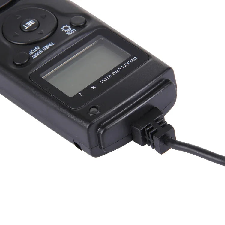 Bộ điều khiển từ xa màn hình LCD RST-7002 cho chụp time lapse, bộ hẹn giờ kỹ thuật số, dây C8 cho máy ảnh CANON 1D/1DS/50D/40D/30D/20D/10D/5D/7D, RST-7002