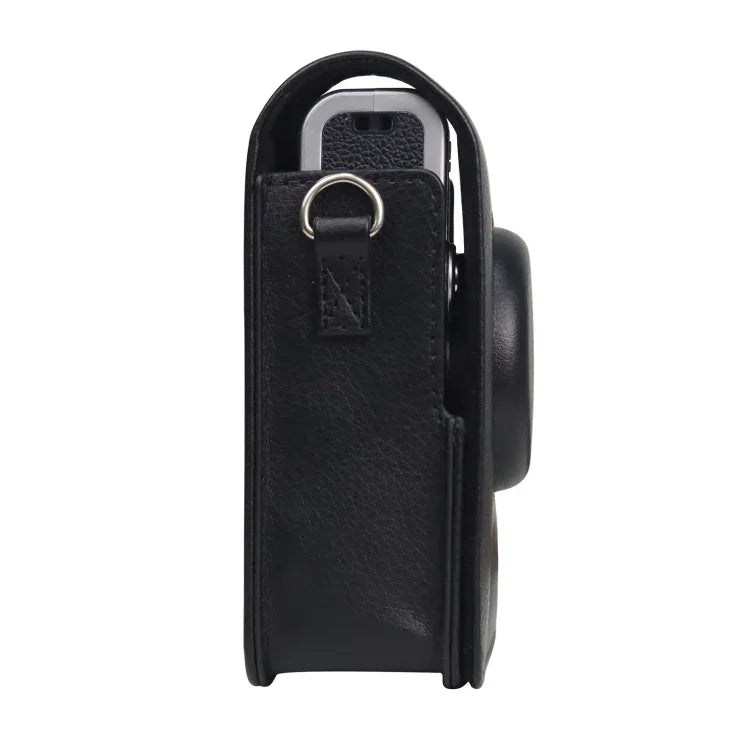 Túi đựng máy ảnh PU da toàn thân đứng có dây đeo cho FUJIFILM instax mini Evo, Dành cho FUJIFILM instax mini Evo kiểu đứng